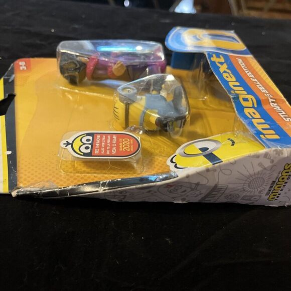 Imaginext Minions The Rise Of Gru Stuart& Belle Bottom Figurines 2019 New Sealed - Picture 9 of 9